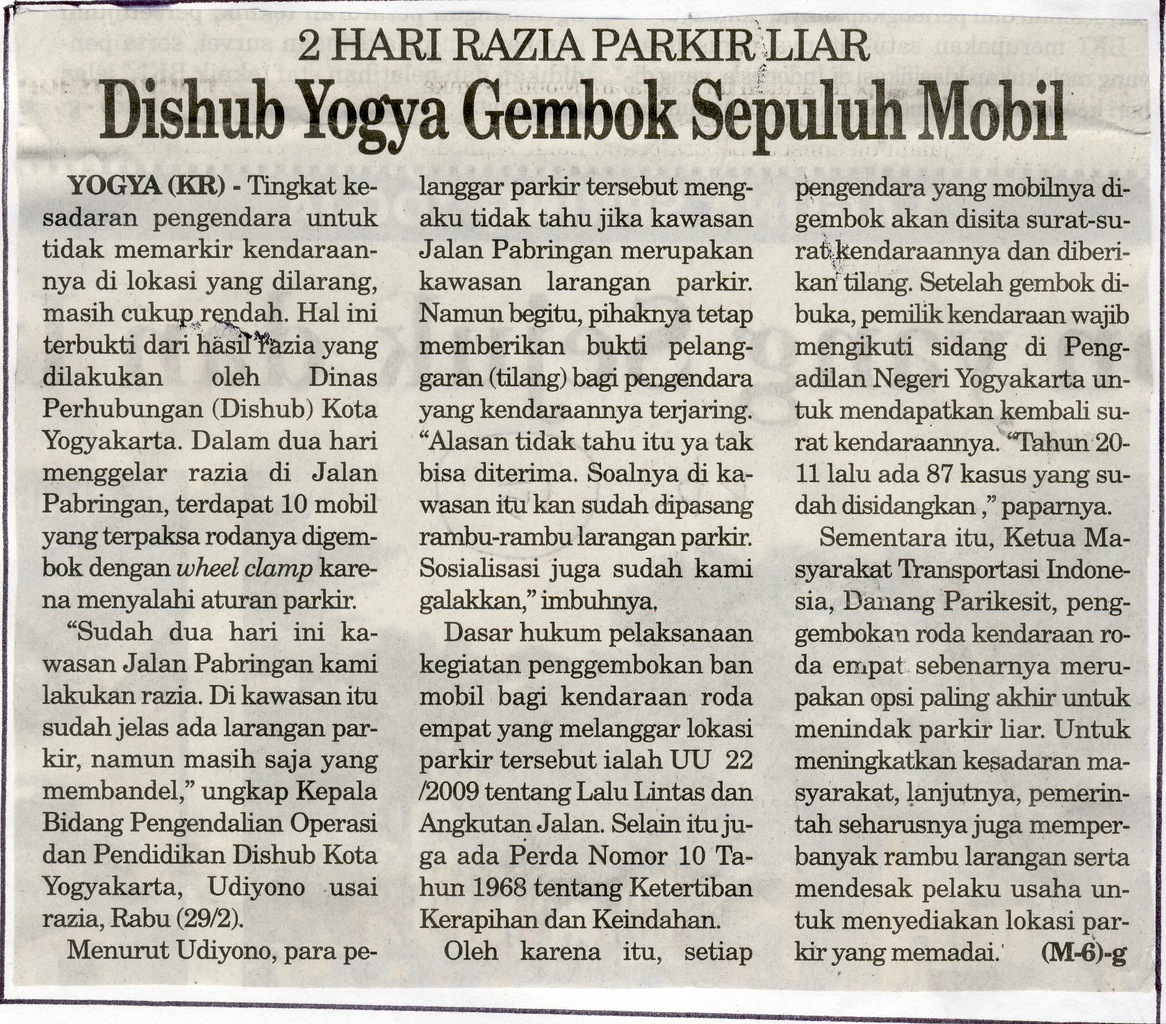 Kliping jogja terbaru